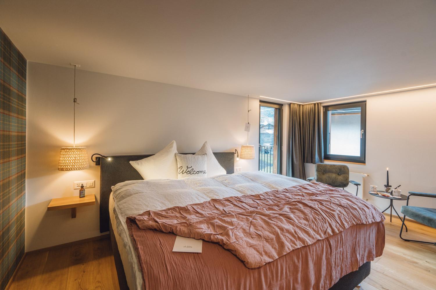 Hotel Walliserkanne Grachen Bagian luar foto